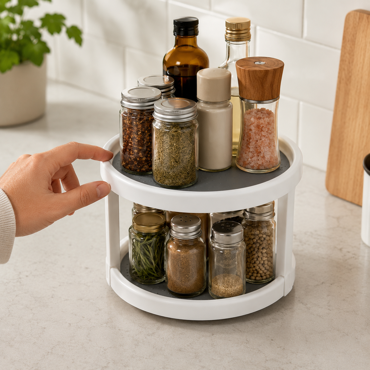 Rotating Countertop Organizer