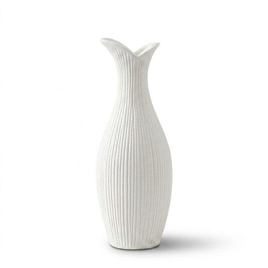 Modern White Ceramic Vase